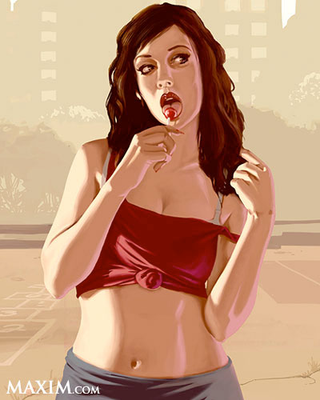 Illustration for article titled Maxim's Hottest Video Game Babes of 2008